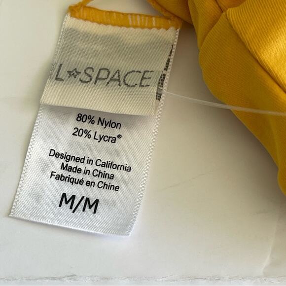 L*Space Alia Cut Out Swim Bikini Top Floral Tropical - Picture 5 of 12